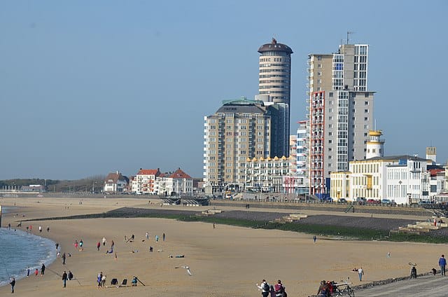 Moderne boulevard van Vlissingen Moderne boulevard van Vlissingen