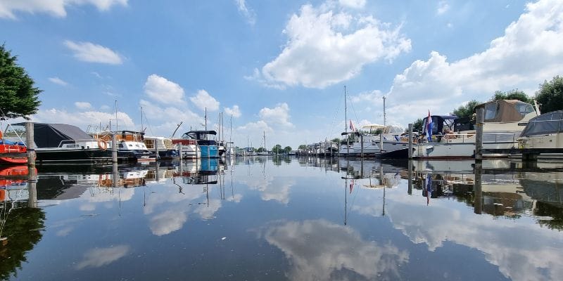 Jachthaven Kaagdorp Jachthaven Kaagdorp aan de Kagerplassen op het Kaageiland