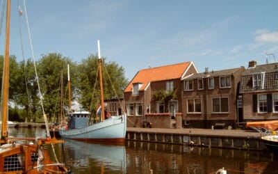 Bunschoten aan het water