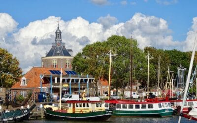 Enkhuizen aan het water