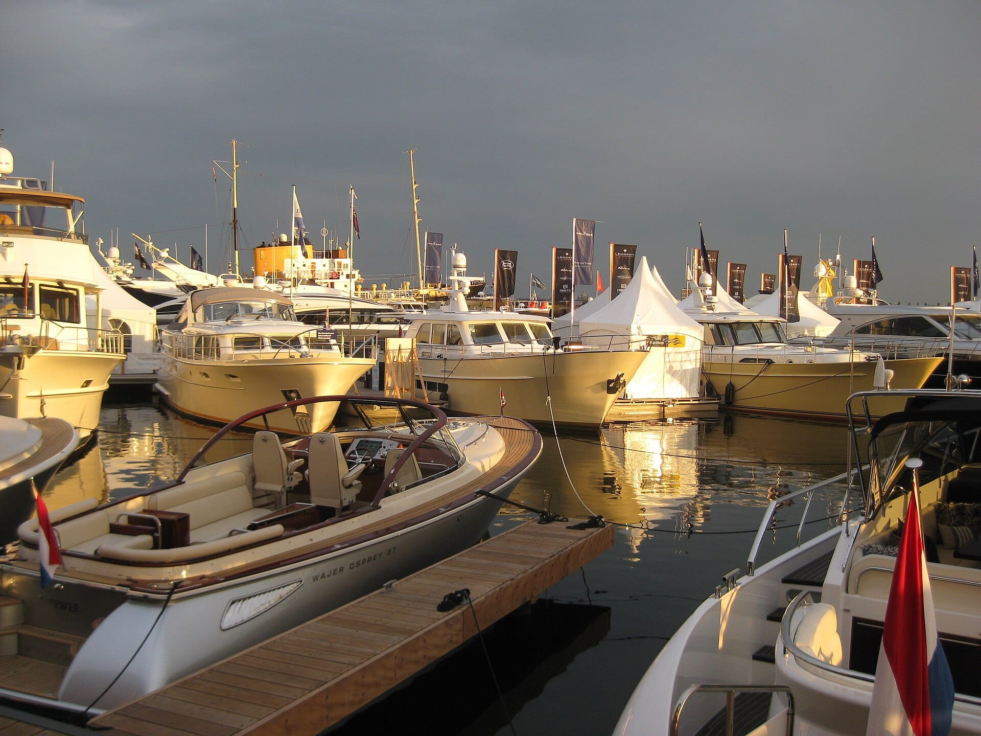 hiswa-te-water-2026 HISWA te Water 2026 botenshow met jachten in Bataviahaven Lelystad