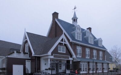 Huizen aan het water
