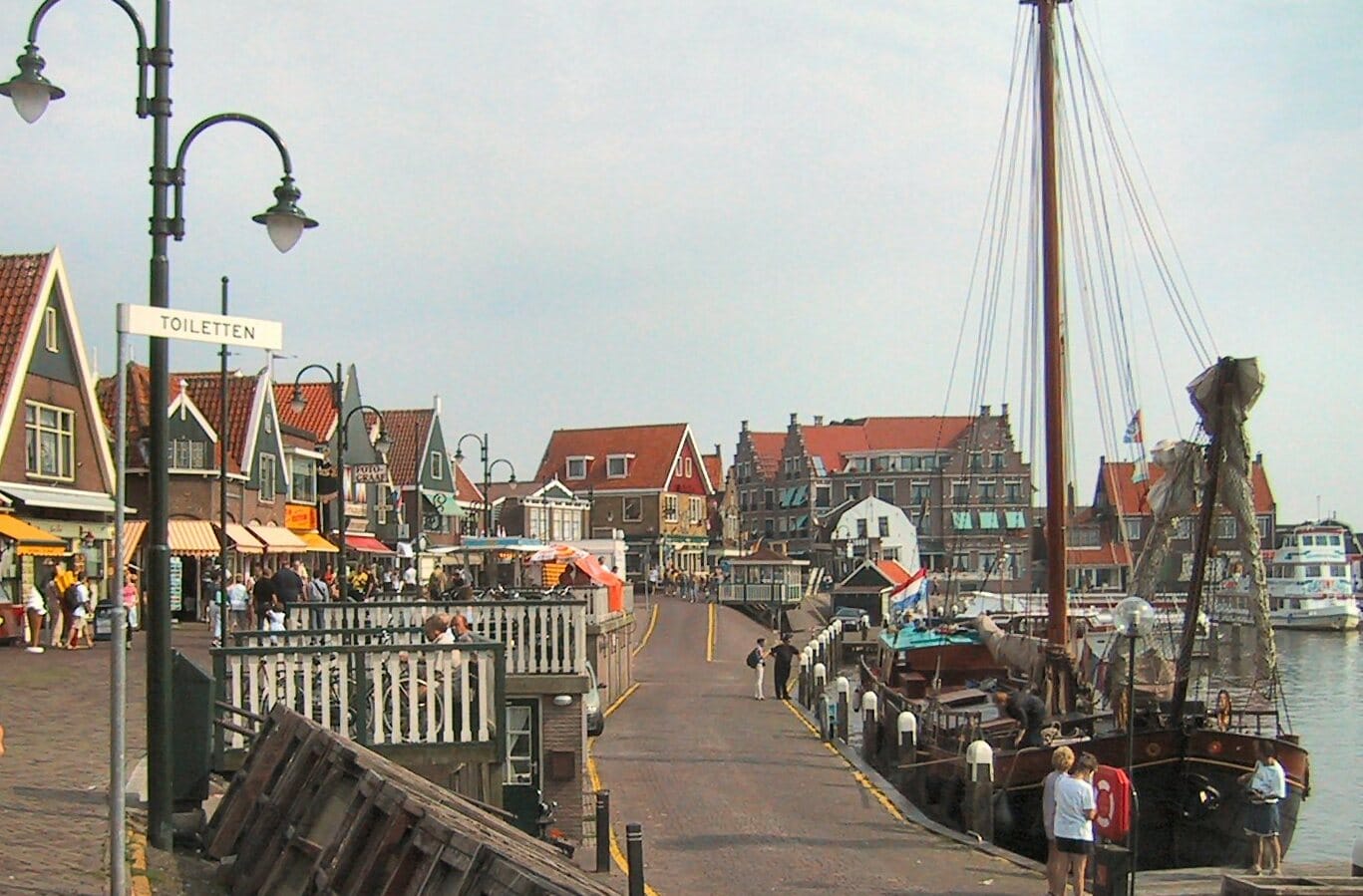 Jachthaven van Volendam in de gemeente Edam-Volendam