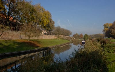 Buren aan het water