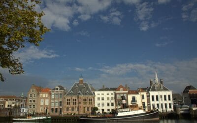 Maassluis aan het water