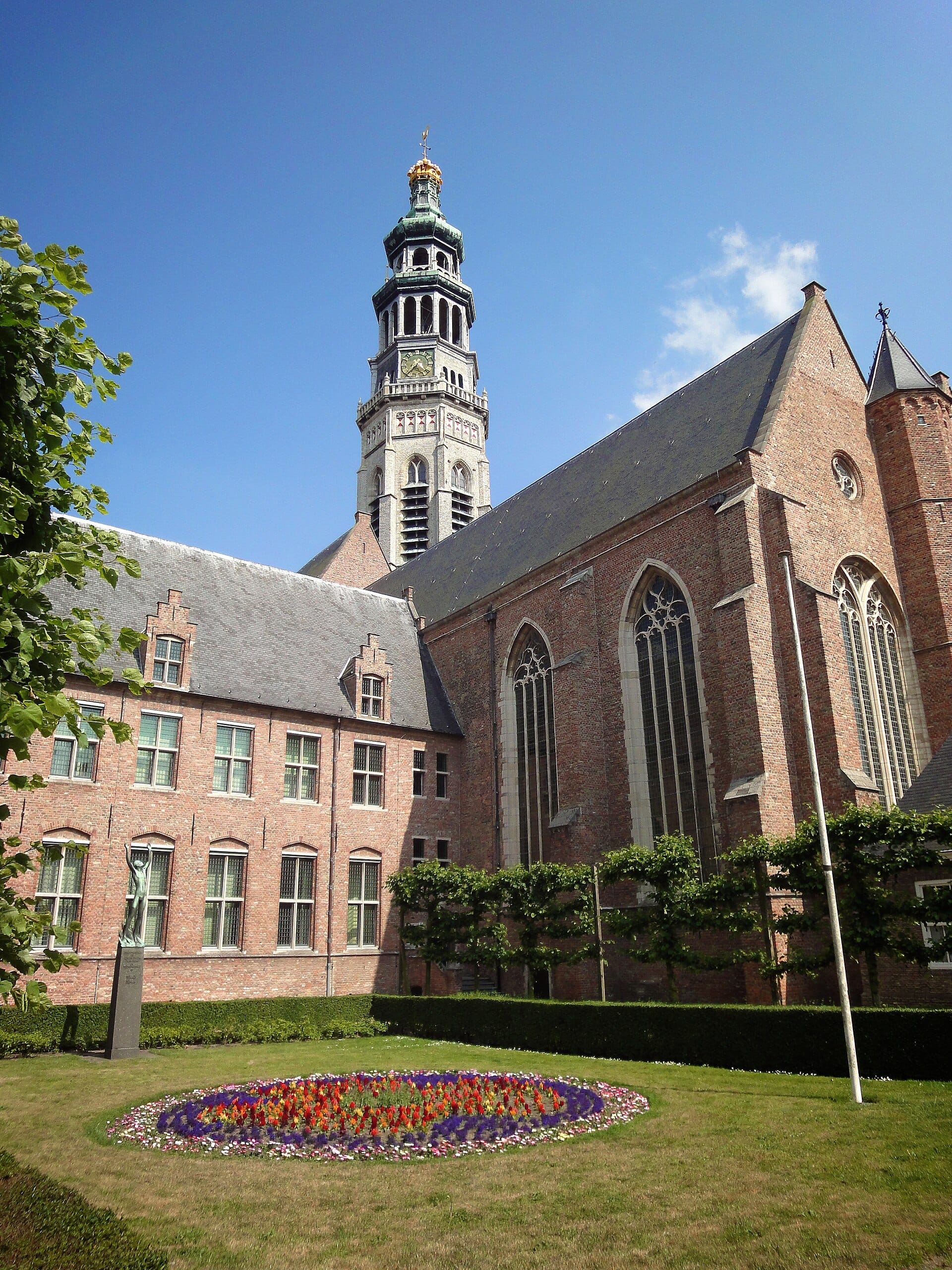 middelburg-abdij-lange-jan De Abdij en de Lange Jan-toren in Middelburg