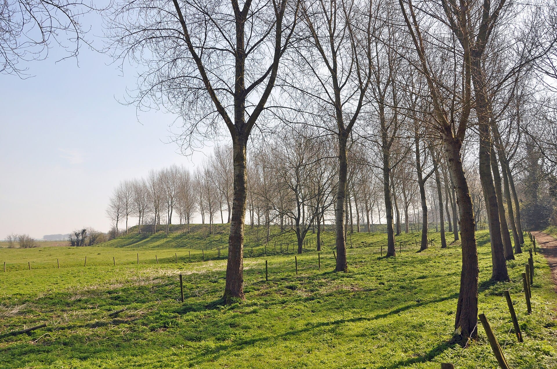 sluis-vestingwallen Vestingwallen van de historische stad