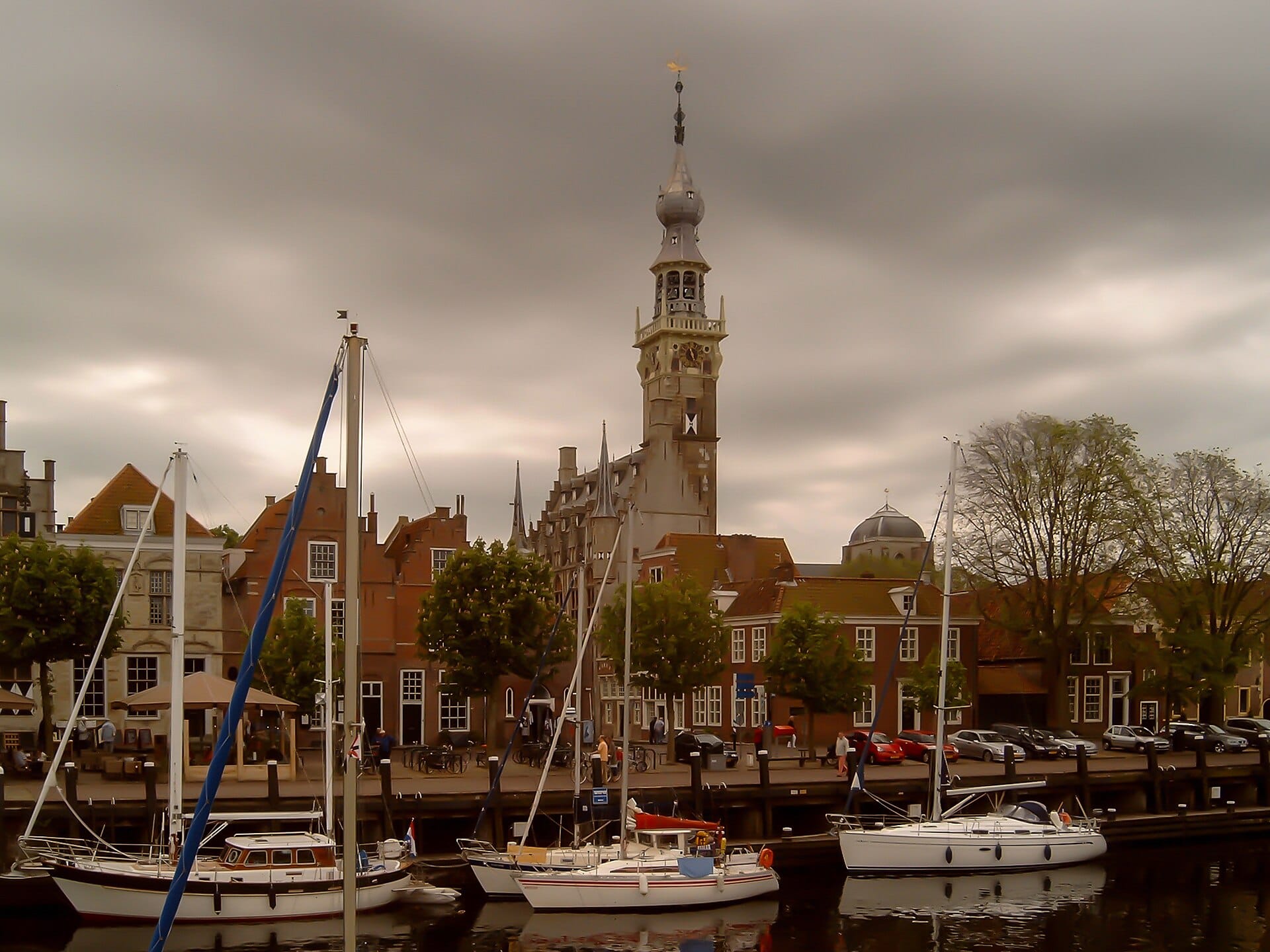 MEDION DIGITAL CAMERA Zonnige jachthaven bij Veere aan het Veerse Meer